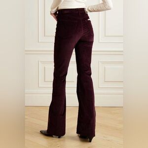 rag & bone Burgundy Flare Jeans